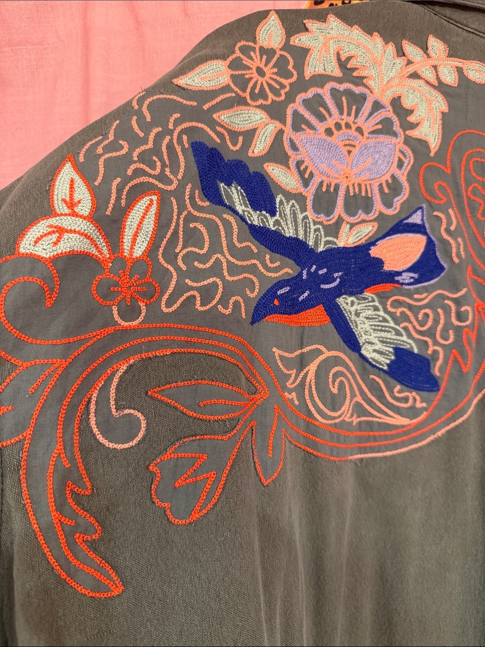 Free People We The Free Take Flight Embroidered Shirt - Picture 13 of 13